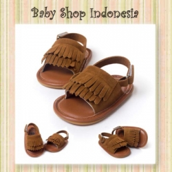 Sepatu Sandal Rumbai Coklat  large